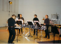 studio percussion graz performing tom-tom-tomado